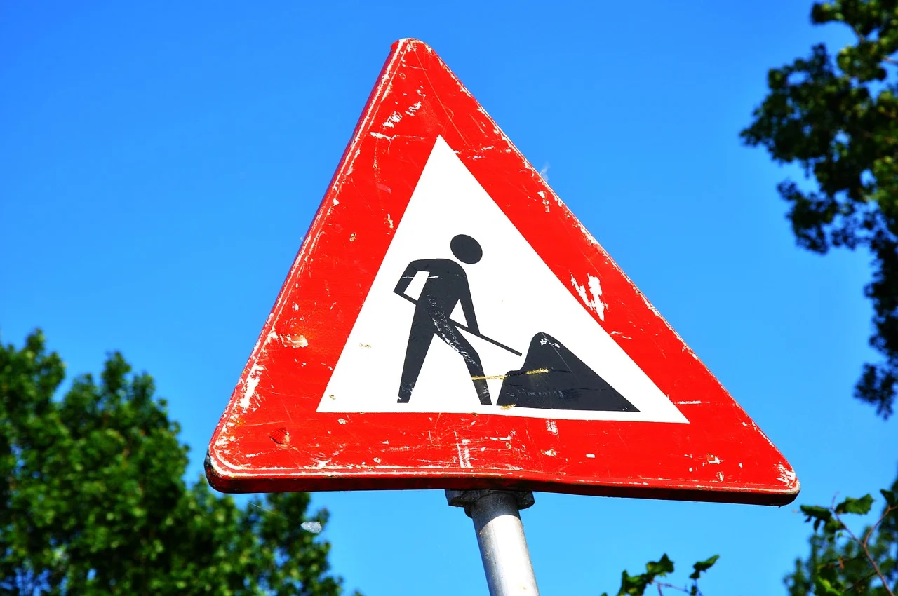Wegwerkzaamheden rondom revalidatiecentrum Reigerbos in Goes