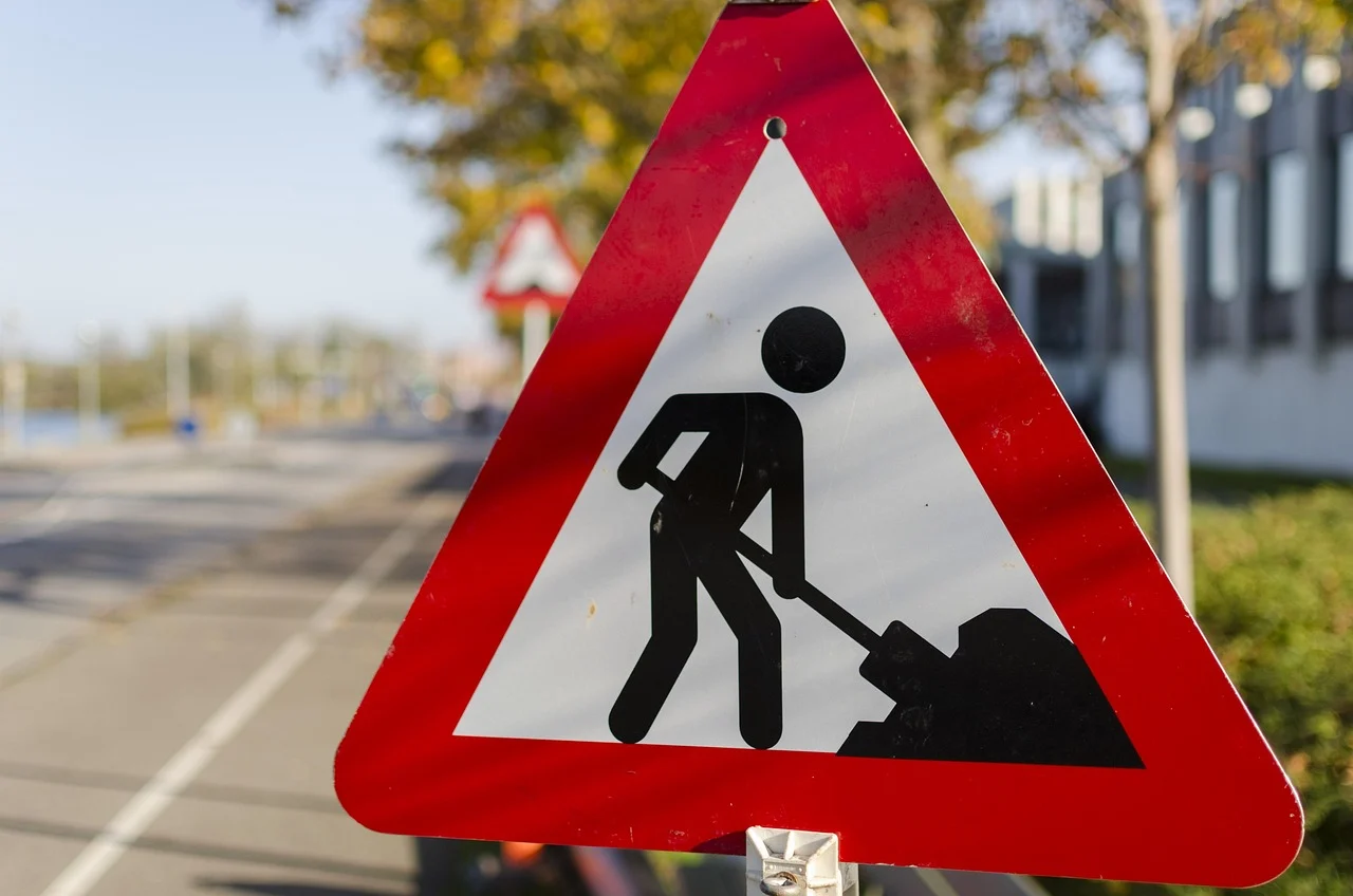 Wegwerkzaamheden nabij Revant Revalidatiecentrum Breda